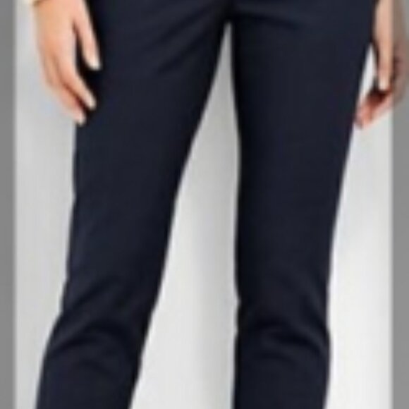 Talbots Navy Capri Pants – Ruffle Pocket Detail - Picture 1 of 2